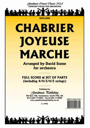 Chabrier E: Joyeuse Marche (Stone)