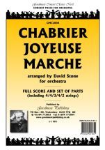 Chabrier E: Joyeuse Marche (Stone) Score