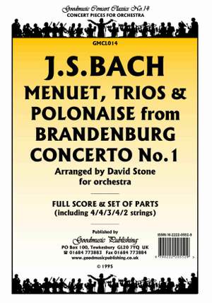 Bach Js: Menuet,Trios & Polonaise