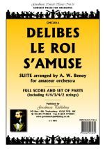 Delibes L: Suite Le Roi S'Amuse (Benoy) Score