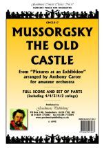 Mussorgsky M: Old Castle (Carter) Score