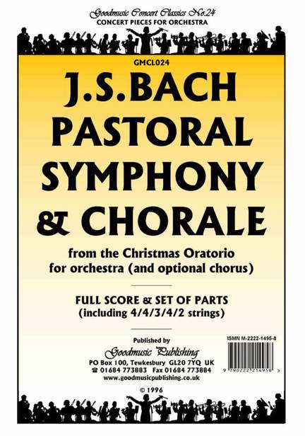 Bach Js: Pastoral Sym & Chorale