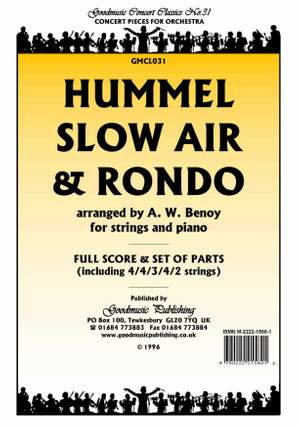 Hummel J: Slow Air And Rondo (Benoy)