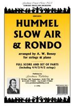 Hummel J: Slow Air And Rondo (Benoy) Score