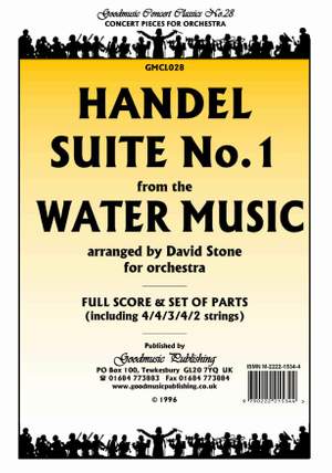 Handel Gf: Water Music Suite 1 (Stone)