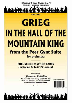 Grieg E: In The Hall Of The Mountain King Pack