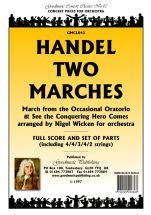 Handel Gf: Two Marches (Arr.Wicken) Score