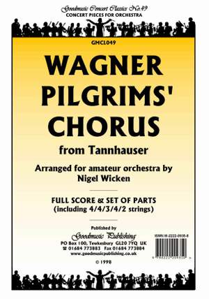 Wagner R: Pilgrims' Chorus (Wicken)