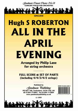 Roberton: All In The April Evening (Lane)