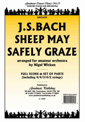 Bach Js: Sheep May Safely Graze
