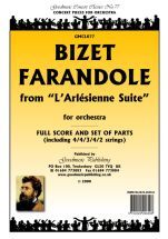 Bizet G: Farandole From L'Arlesienne Score
