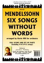 Mendelssohn: Six Songs Without Words Score