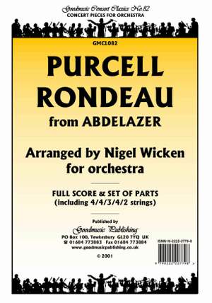 Purcell H: Rondeau From Abdelazer(Wicken)