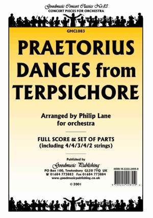 Praetorius: Dances From Terpsichore (Lane)