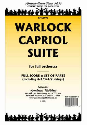 Warlock: Capriol Suite For Full Orch.