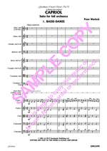 Warlock: Capriol Suite For Full Orch. Product Image