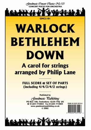 Warlock: Bethlehem Down (Arr.Lane)