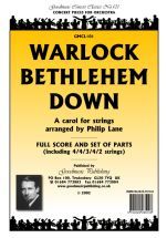 Warlock: Bethlehem Down (Arr.Lane) Score