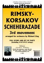 Rimsky-Korsakov: Scheherazade 3Rd Movt. Score