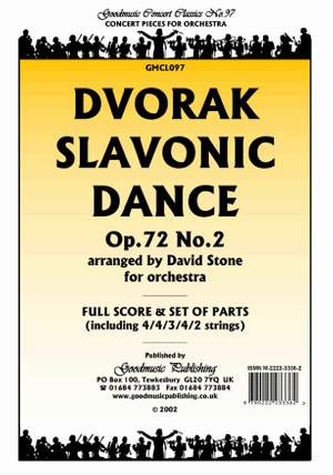 Dvorak: Slavonic Dance Op.72/2 (Stone)