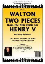 Walton: Two Pieces From Henry V Score