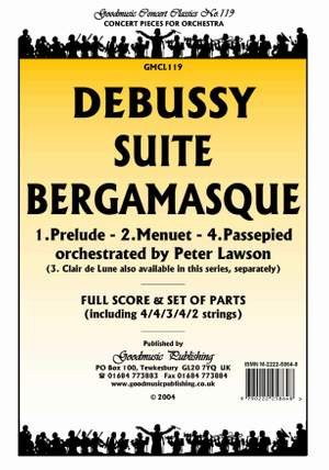 Debussy: Suite Bergamasque (1 2 & 4)