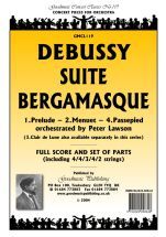 Debussy: Suite Bergamasque (1 2 & 4) Score