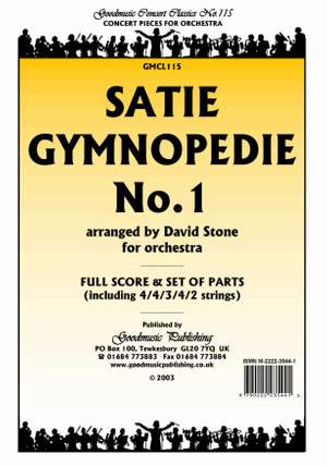 Satie: Gymnopedie No.1 (Arr.Stone)