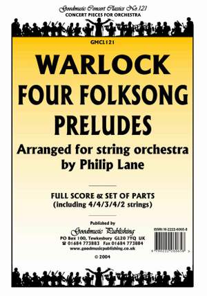 Warlock: Four Folksong Preludes (Lane)