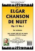 Elgar: Chanson De Nuit Score