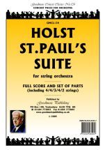 Holst: St.Pauls Suite Score