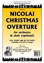 Nicolai: Christmas Overture Score