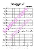 Barrell B: Overture:Gala Day Product Image