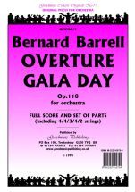 Barrell B: Overture:Gala Day Score