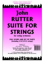 Rutter J: Suite For Strings Score