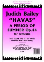 Bailey J: Havas - A Period Of Summer Score