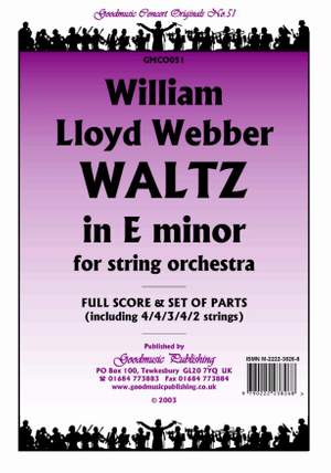 Lloyd Webber: Waltz In E Minor