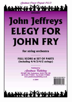 Jeffreys J: Elegy For John Fry