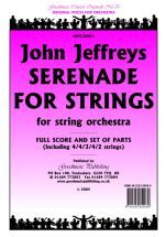 Jeffreys J: Serenade For Strings Score