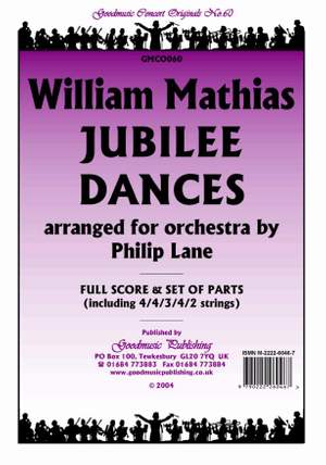 Mathias: Jubilee Dances (Arr.Lane)