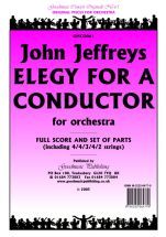 Jeffreys J: Elegy For A Conductor Score
