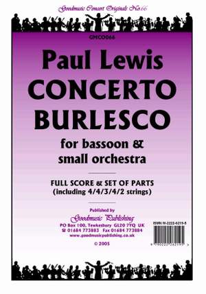 Lewis P: Concerto Burlesco (Bsn)