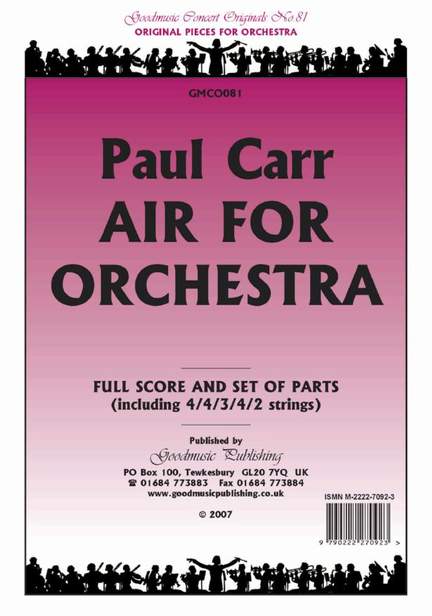 Carr P: Air For Orchestra