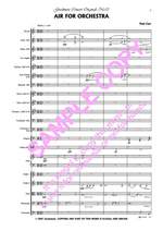 Carr P: Air For Orchestra Product Image
