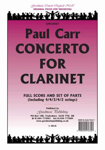 Carr P: Concerto For Clarinet