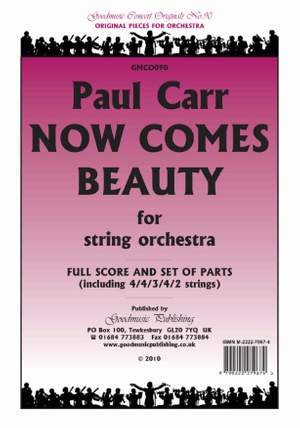 Carr P: Now Comes Beauty