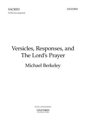 Berkeley M: Versicles Responses + Lord's Prayer