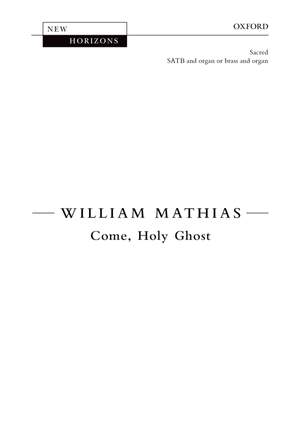 Mathias W: Come Holy Ghost