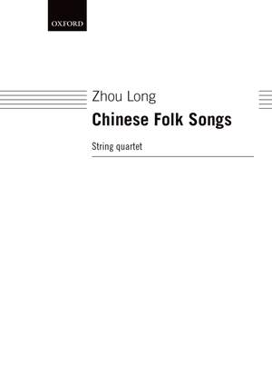 Zhou Long: Chinese Folk Songs Sc+Pts