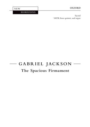 Jackson G: Spacious Firmament